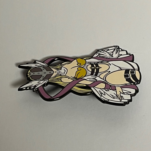 Angewomon Digimon Enamel Pin Big New Card Game Hat Pins Display - Picture 6 of 9